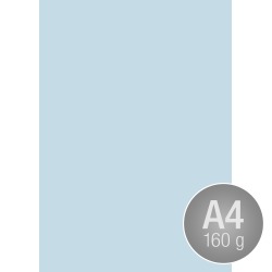 Image Coloraction A4, 160g, 250ark, Pale Icy Blue