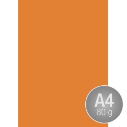 Image Coloraction A4, 80g, 500ark, orange