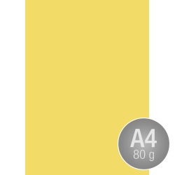 Image Coloraction A4, 80g, 500ark, Deep Yellow