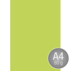Image Coloraction A4, 80g, 500ark, Neon Green