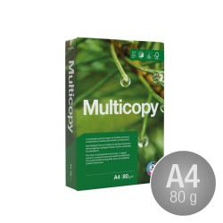 MultiCopy kopieringspapper A4 | 80 g | Hålat