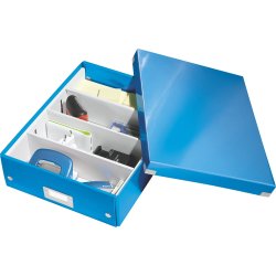 Leitz Click & Store Organizer boks medium, blå