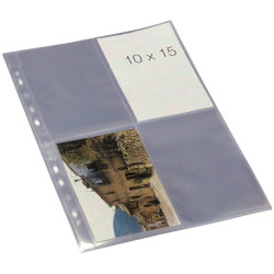 Bantex Fotolomme | 10x15 cm | Højformat | 25 stk.