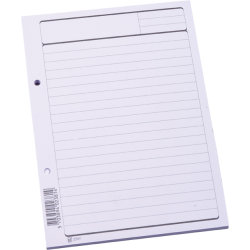 Arbejdsblok | A5 | Linjeret
