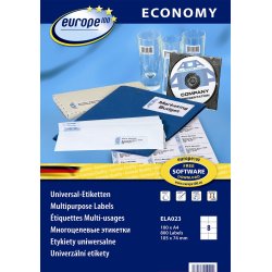 Europe E100 Etiket | 105x74 mm | 800 stk.