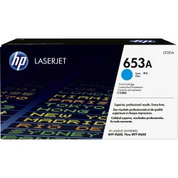 HP no 653A CF321A lasertoner, blå, 16500s