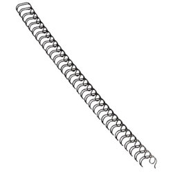 Spiralrygg Fellowes A4 Metall 34 ringar 14 mm Sv