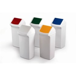 Affaldsspand 40 l, 590x320x360 mm, Hvid