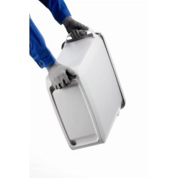 Affaldsspand 60 l, (HxBxD) 555x285x615, Blå