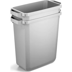 Affaldsspand 60 l, (HxBxD) 555x285x615, Grå