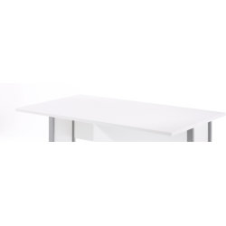 BudgetLine skrivebordsplade, 150x80 cm, hvid