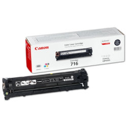 Lasertoner Canon 716BK/1980B002AA Svart 2300 sidor