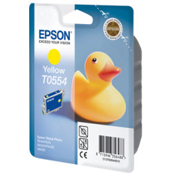 Bläckpatron Epson T055/C13T05544010 Gul 290 sidor