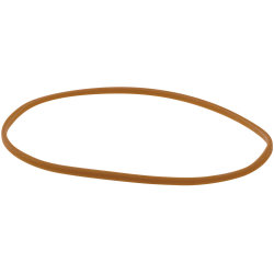 Elastikker | Brun | 100x1,7 mm | 250 g