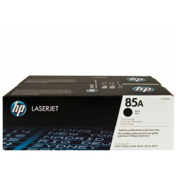 HP 85A/CE285AD Laser toner, sort, 1600s dual-pack