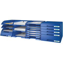 Leitz Plus Brevbakke | Slim | Sort
