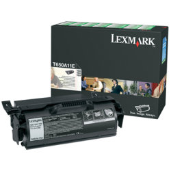 Lexmark 0T650A11E lasertoner, svart, 7000s