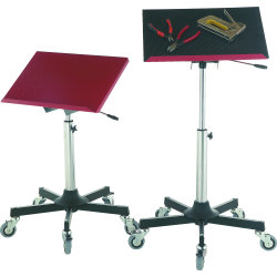 Materialbord Mobil Mini, Justerbar