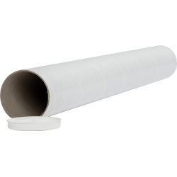 Paprør m. låg | Ø70x2,0x745 mm