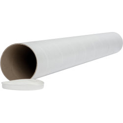 Paprør m. låg | Ø100x2,0x1150 mm