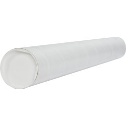 Paprør m. låg | Ø100x2,0x1150 mm