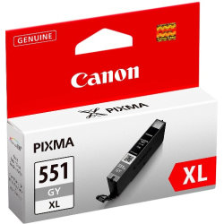 Bläckpatron Canon CLI-551XL GY Grå 11 ml