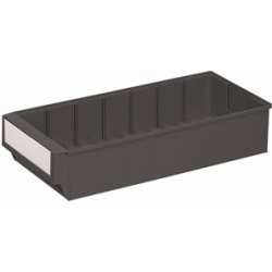 Systembox 4, (DxBxH) 400x183x81, mörkgrå