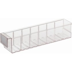 Systembox 3, (DxBxH) 400x91x81, transparent