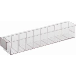 Systembox 6, (DxBxH) 500x91x81, transparent