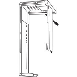 CPU holder, alu-grå