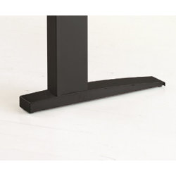 Easy stand hæve-/sænkebord 160x100 center bøg/sort