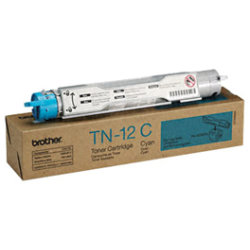 Lasertoner Brother TN12C Blå 6000 sidor