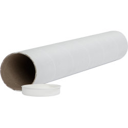 Paprør m. låg | Ø60x1,5x550 mm
