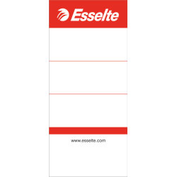 Esselte Rygetiket | Bred | Kort | 100 stk.