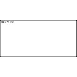Avery Etiketter på rulle | 36x75 mm | 1000 stk.