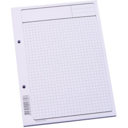 Arbejdsblok | A5 | Kvadreret