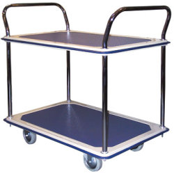Rullvagn 2 hyllor, 97x62x95 cm