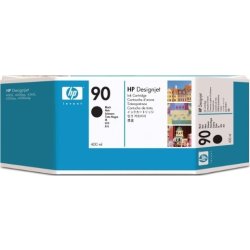 HP nr 90 C5058A bläckpatron, svart, 400 ml