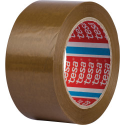 tesa Pakketape | PVC | 50mm x 66m | Brun