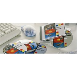 Avery C32250-25 CD-etiketter, 151 x 118mm, 25stk