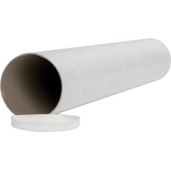 Paprør m. låg | Ø100x2,0x745 mm