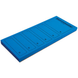 Stemmeseddel 4705 | 10x25 cm | Blå