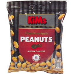 Kims Saltede Peanuts, 125 g
