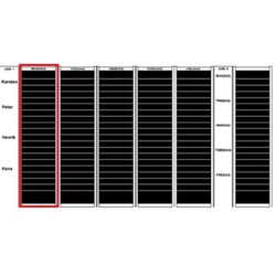 Kortmodul Plan-dex A5 cross-format 30 mm 35 st