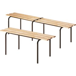 Proff fritstående bænk, (HxLxB) 46x120x42 cm