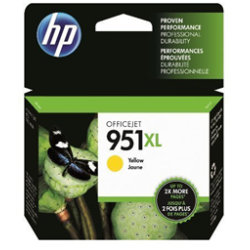 HP no 951XL CN048AE blækpatron, gul, 1500s