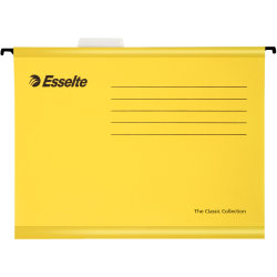 Hängmapp Esselte Classic Folio A4 Gul