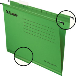 Esselte Classic Hængemappe | Folio | Grøn