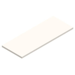 Jive extra hylla vit laminat djup 42 cm