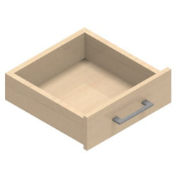 Jive+ enkel låda utan lås björkfanér Djup 42 cm